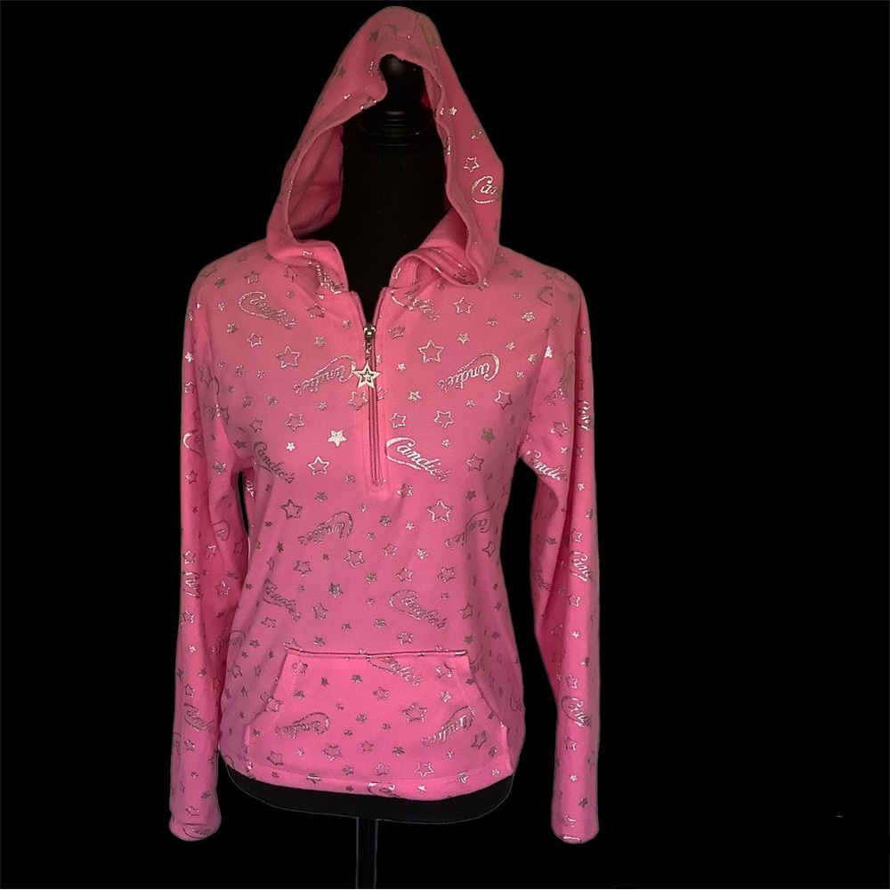 Candie’s Half Zip Light Weight Pullover Hoodie.